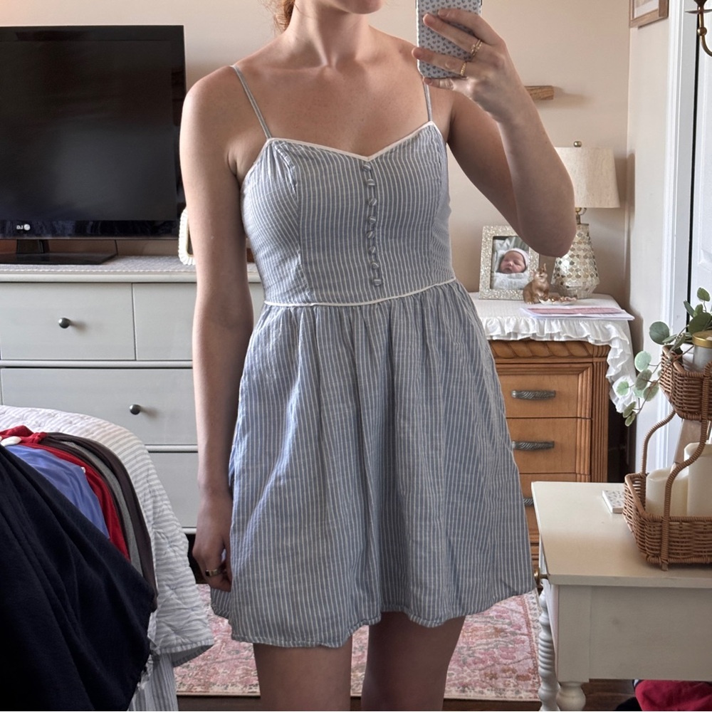 Abercrombie Striped Mini Dress